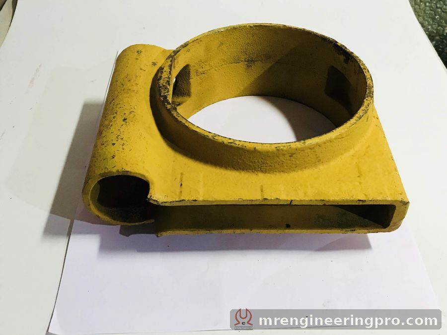 Cup body DN180 for the hopper gate valve of Schwing and Greaves 350D concrete pumps