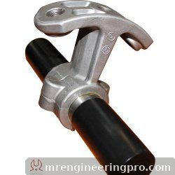Hanger bearing with shaft 219 mm for cement screw conveyor